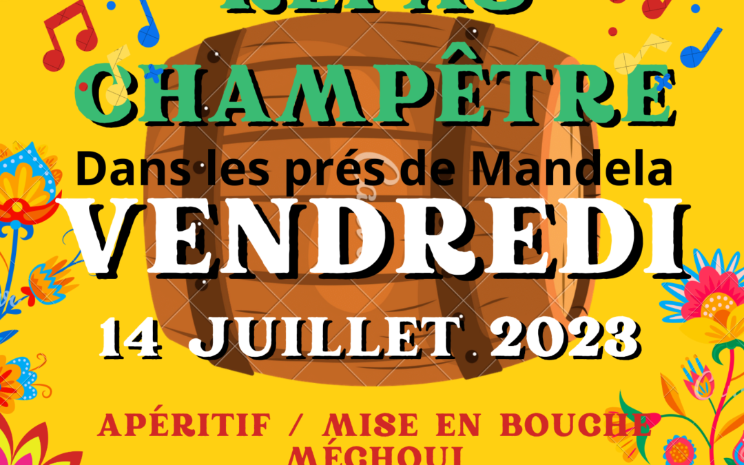 Repas champêtre du 14 juillet 2023