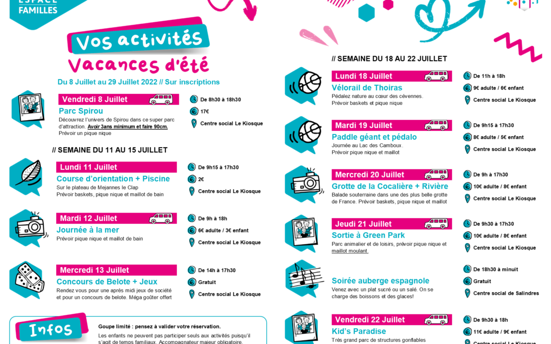 L&rsquo;été 2022 du Kiosque